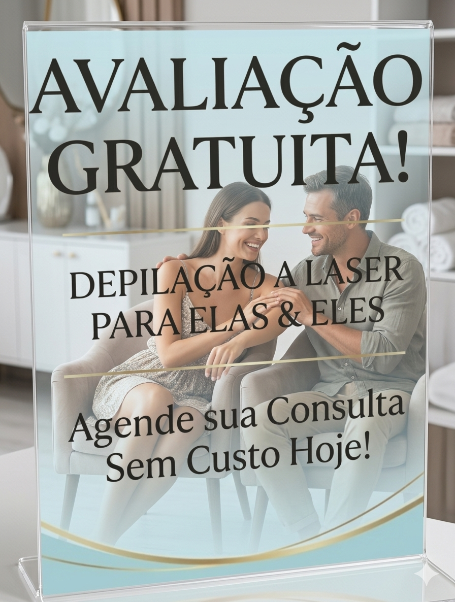 Avalia&ccedil;&atilde;o gratuita de depila&ccedil;&atilde;o a laser