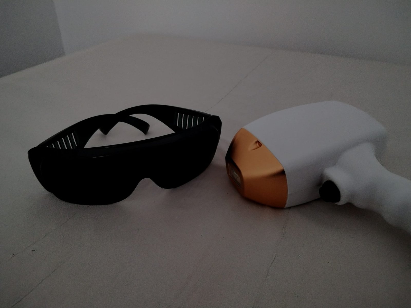 Equipamento de laser preparado para atendimento